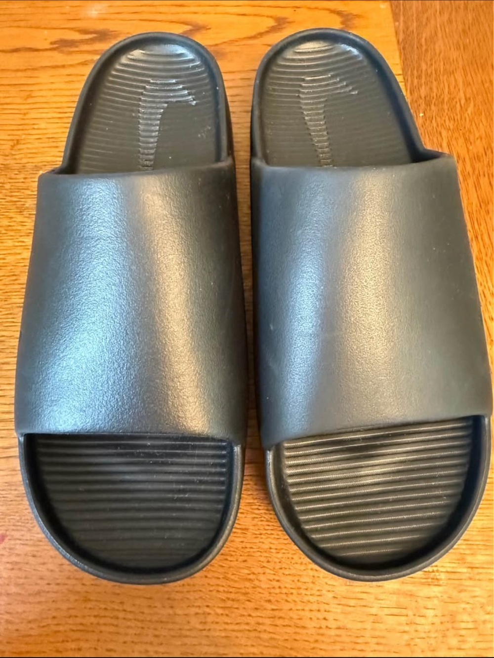 Nike Calm Slides 2.0 Men’s Sz 12/W Sz 13 Black Comfort Foam Comfort